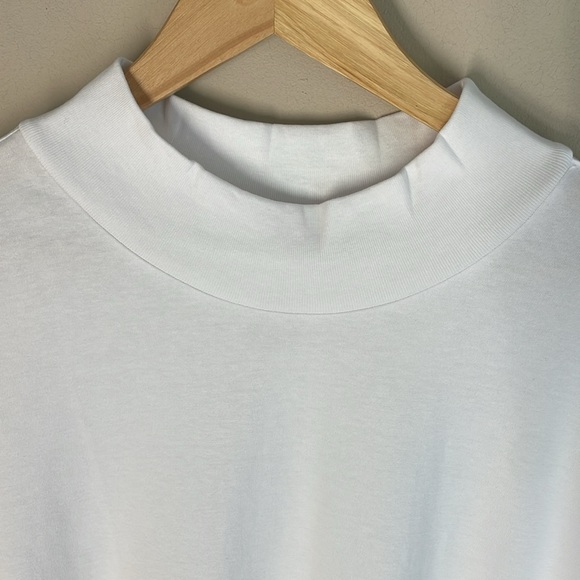 Woman Within petite long sleeve mock neck tee shirt NWOT - Picture 2 of 9